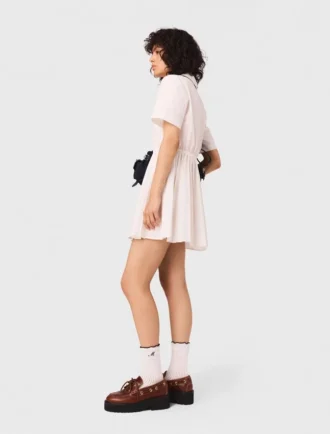 Kurzärmeliges Hemdkleid