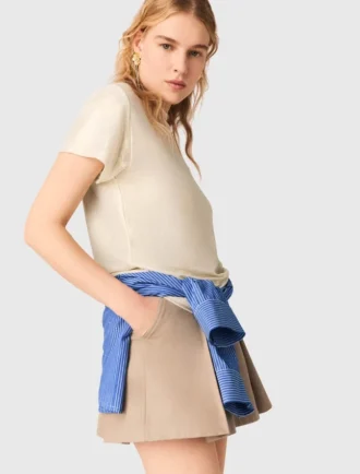 Lamé-T-Shirt