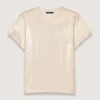 Lamé-T-Shirt
