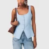 Lange, taillierte Jacke