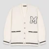 Langer Cardigan mit Stickerei