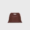 Leather Mini M Bag with Nuts Leather Mini M Bag with Nuts