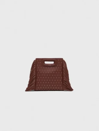 Leather Mini M Bag with Nuts