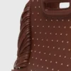 Leather Mini M Bag with Nuts Leather Mini M Bag with Nuts