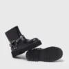 Leder-Bikerstiefel