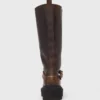 Leder-Bikerstiefel Leder-Bikerstiefel