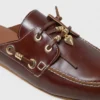 Leder-Bootsschuhe