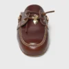 Leder-Bootsschuhe