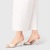 Leder-Pantoletten