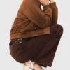 Leder-Plateausandalen