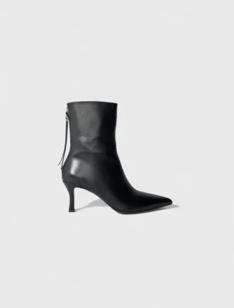 Leder-Stiefeletten