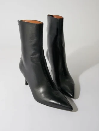 Leder-Stiefeletten