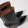 Leder-Stiefeletten