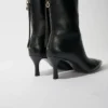 Leder-Stiefeletten
