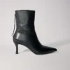 Leder-Stiefeletten