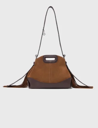 Leder und Wildleder Miss M Mini-Tasche