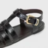 Ledersandalen mit mehreren Riemen