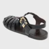 Ledersandalen mit mehreren Riemen