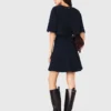2-in-1-Kleid in Tweed-Optik