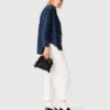 Ledertasche mit Kettenriemen Ledertasche mit Kettenriemen