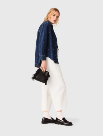Ledertasche mit Kettenriemen