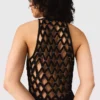 Luftiges Maxikleid mit geflochtenem Rücken Luftiges Maxikleid mit geflochtenem Rücken