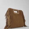M Bag mit Fransen aus Wildleder M Bag mit Fransen aus Wildleder