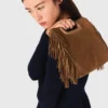 M Bag mit Fransen aus Wildleder M Bag mit Fransen aus Wildleder