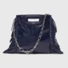 M Mini-Bag aus Naplak-Leder M Mini-Bag aus Naplak-Leder
