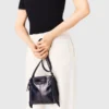 M Mini-Bag aus Naplak-Leder M Mini-Bag aus Naplak-Leder