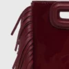 M Mini-Tasche aus Lackleder