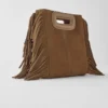 M Mini-Tasche aus Wildleder