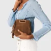 M Mini-Tasche aus Wildleder