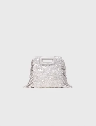 M-Mini-Tasche mit Pailletten