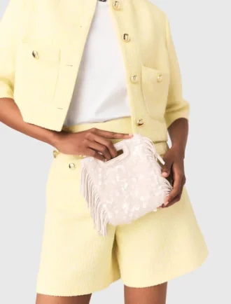 M-Mini-Tasche mit Pailletten