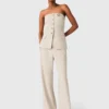 Maßgeschneidertes Bustier-Top