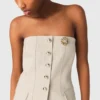 Maßgeschneidertes Bustier-Top
