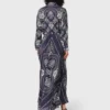Maxi-Kleid mit Bandana-Print Maxi-Kleid mit Bandana-Print