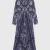 Maxi-Kleid mit Bandana-Print Maxi-Kleid mit Bandana-Print