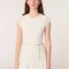 Maxikleid aus Häkel-Strick