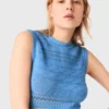 Maxikleid aus Pointelle-Strick