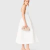 Maxikleid aus Taft mit Schmucksteinen Maxikleid aus Taft mit Schmucksteinen
