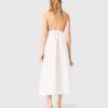 Maxikleid aus Taft mit Schmucksteinen Maxikleid aus Taft mit Schmucksteinen