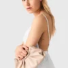 Maxikleid aus Taft mit Schmucksteinen Maxikleid aus Taft mit Schmucksteinen