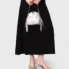 Maxikleid mit Ausschnitt an der Taille