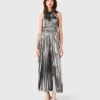Maxikleid mit Falten Maxikleid mit Falten