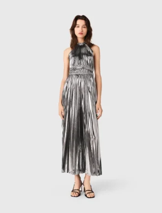 Maxikleid mit Falten