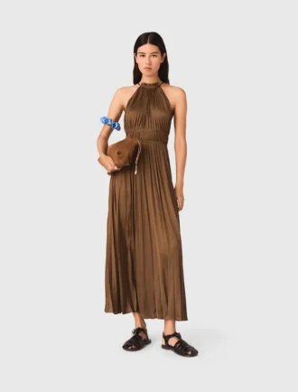 Maxikleid mit Falten