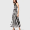 Maxikleid mit Falten Maxikleid mit Falten