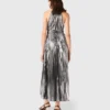 Maxikleid mit Falten Maxikleid mit Falten